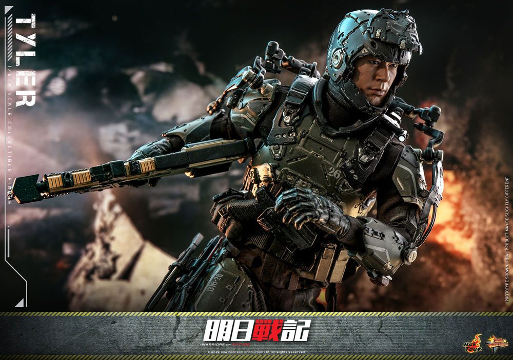 Warriors of Future Movie Masterpiece Actionfigur 1/6 Tyler 31 cm