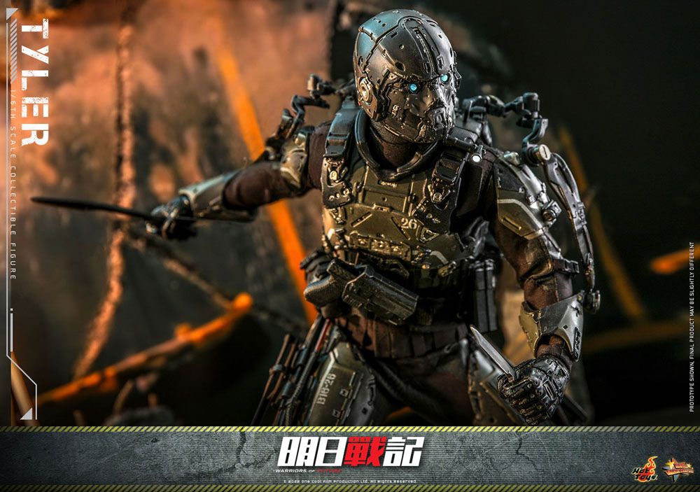 Warriors of Future Movie Masterpiece Actionfigur 1/6 Tyler 31 cm