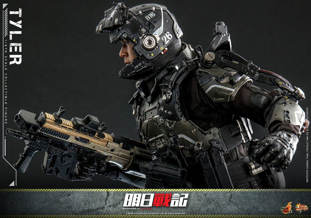 Warriors of Future Movie Masterpiece Actionfigur 1/6 Tyler 31 cm