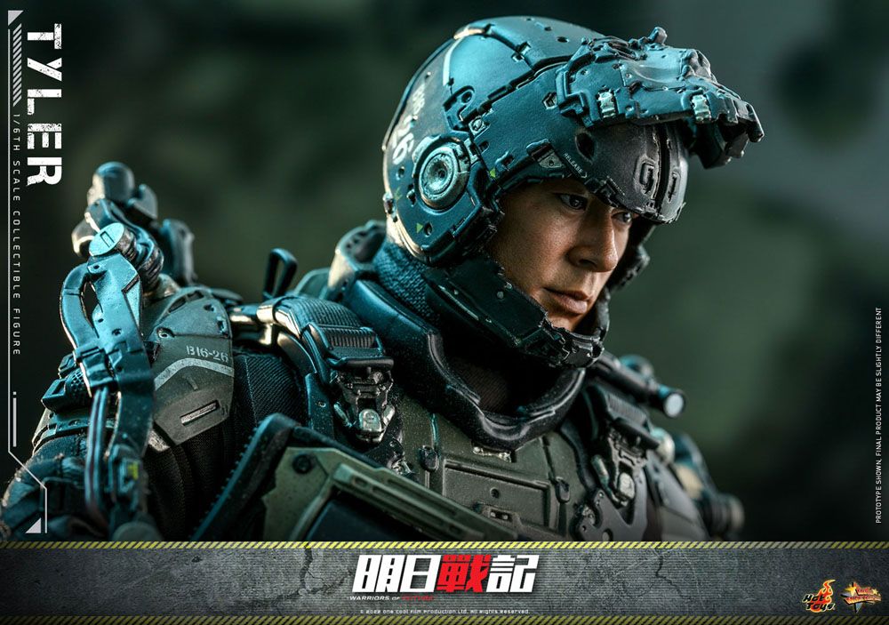 Warriors of Future Movie Masterpiece Actionfigur 1/6 Tyler 31 cm