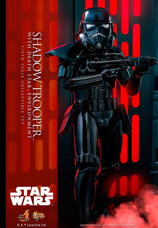 Star Wars Movie Masterpiece Actionfigur 1/6 Shadow Trooper with Death Star Environment 30 cm