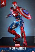 Marvel Comic Diecast Masterpiece Actionfigur 1/6 Iron Patriot Hot Toys Exclusive 32 cm
