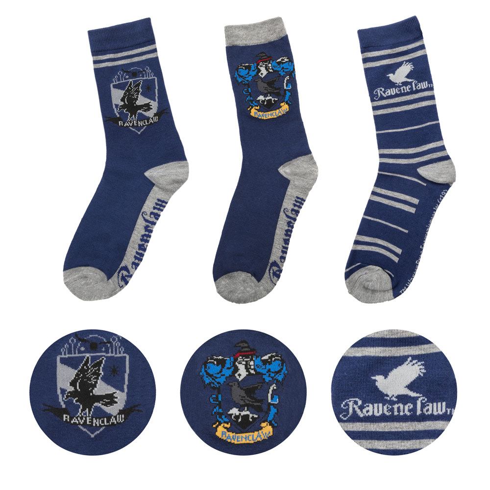 Harry Potter socks 3 pack Ravenclaw