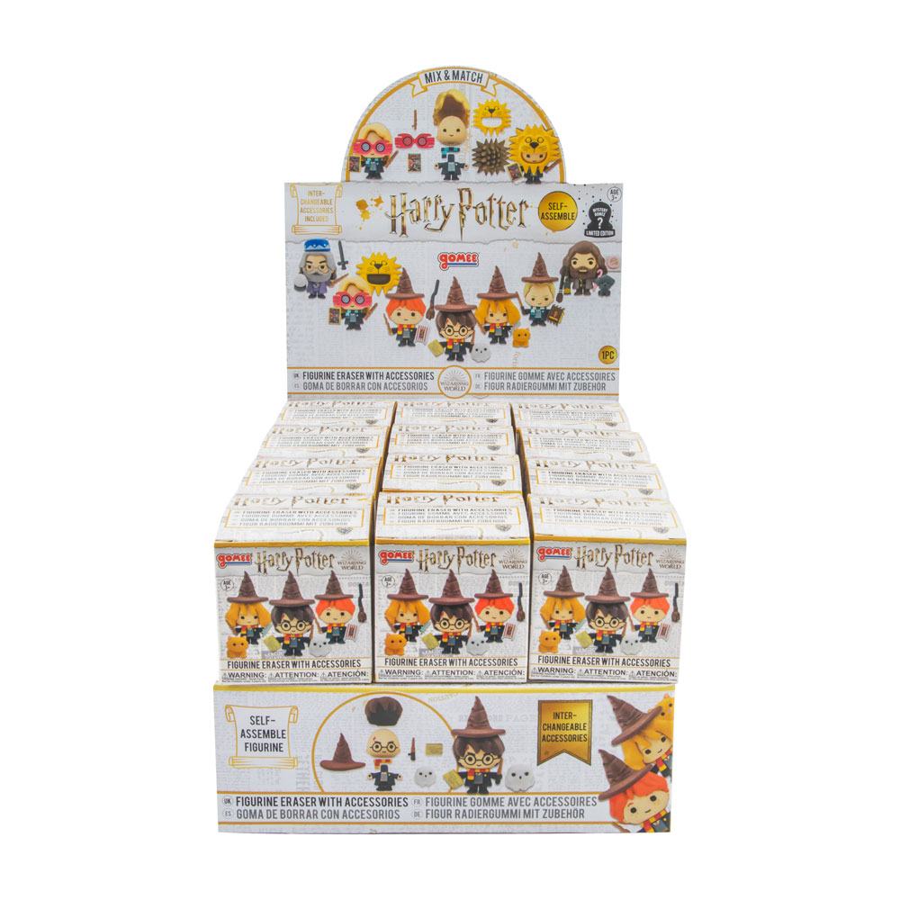 Harry Potter Collectible Rubber Figures Display (24)
