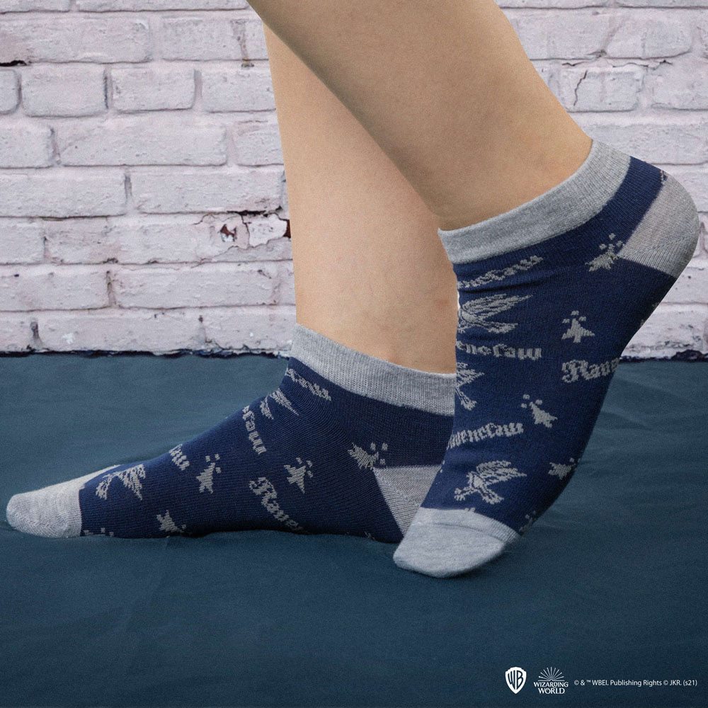Harry Potter Ankle Socks 3 Pack Ravenclaw