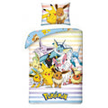 Pokémon bed linen Pikachu, Eevee &amp; Friends 140 x 200 cm / 70 x 90 cm