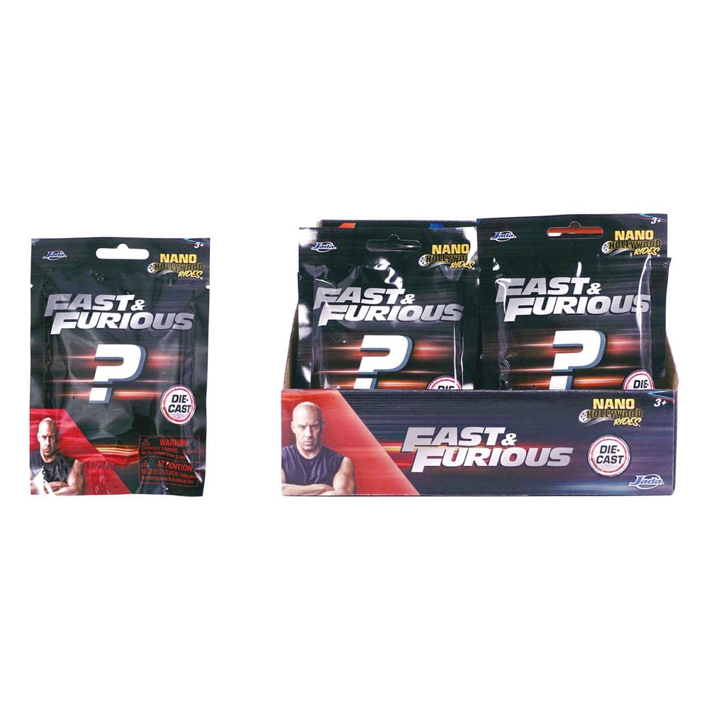 Fast & Furious Nano Hollywood Cars Diecast Miniautos Display (24)