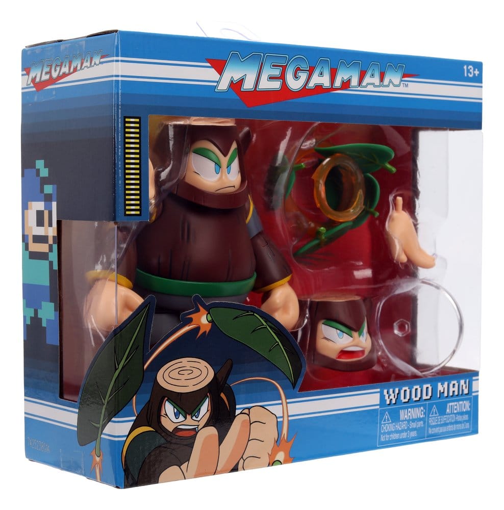 Mega Man Actionfigur Wood Man 11 cm