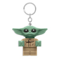 LEGO Star Wars The Mandalorian Schlüsselanhänger mit Leuchtfunktion Grogu 8 cm