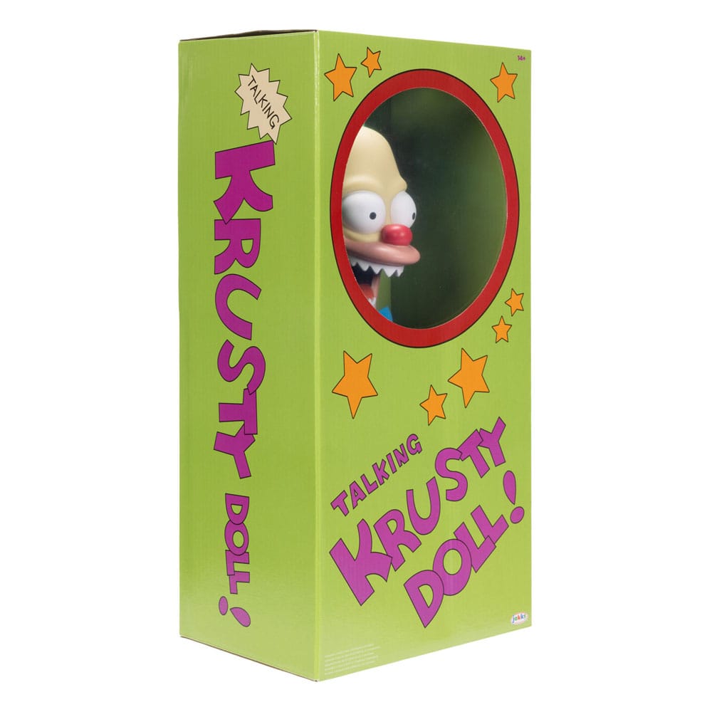 Simpsons Feature Plush Figure Talking Krusty 44 cm *English Version*