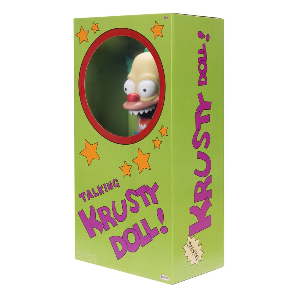 Simpsons Feature Plush Figure Talking Krusty 44 cm *English Version*