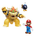 World of Nintendo action figures 3-pack Mario vs. Bowser Lava Battle 6-15 cm