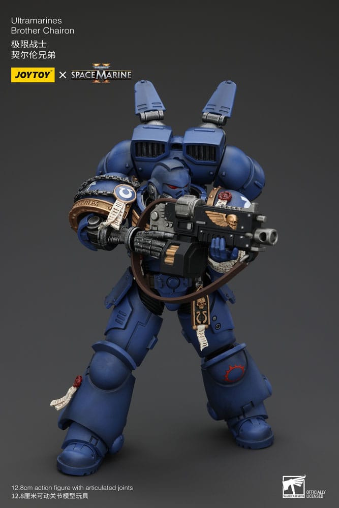 Warhammer 40k Actionfigur 1/18 Uitramarines Brother Chairon 13 cm