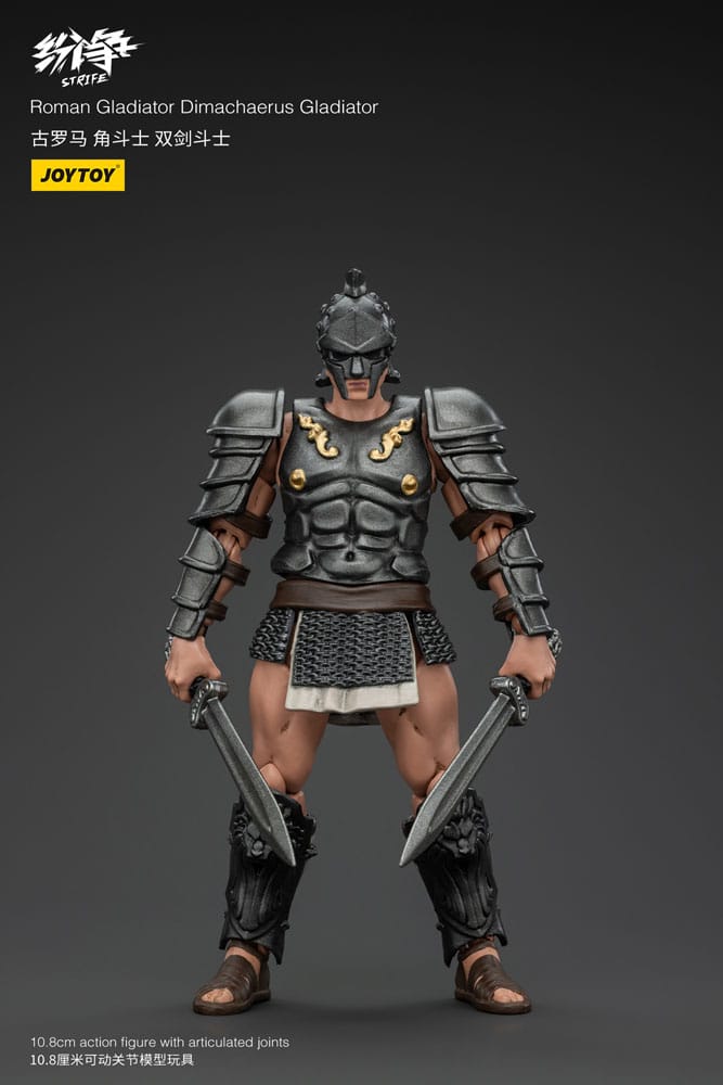 Strife action figure 1/18 Roman Gladiator Dimachaerus Gladiator 11 cm