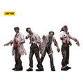Zombie Dark Source Actionfiguren 4er-Pack Scientists (Male) 8 cm