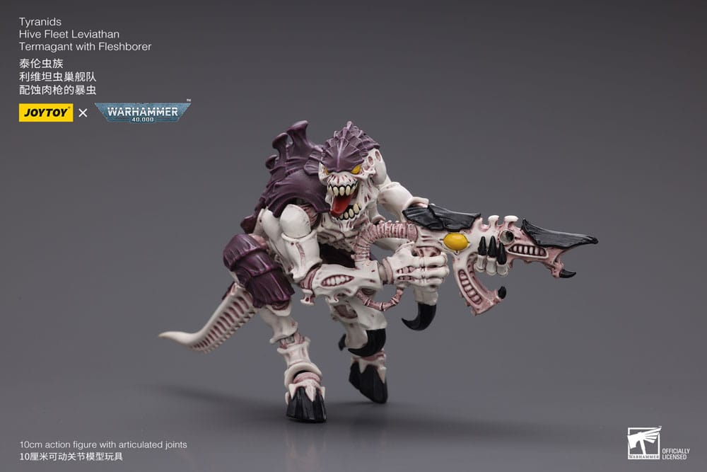 Warhammer 40k Actionfigur 1/18 Tyranids Hive Fleet Leviathan Termagant with Fleshborer 12 cm