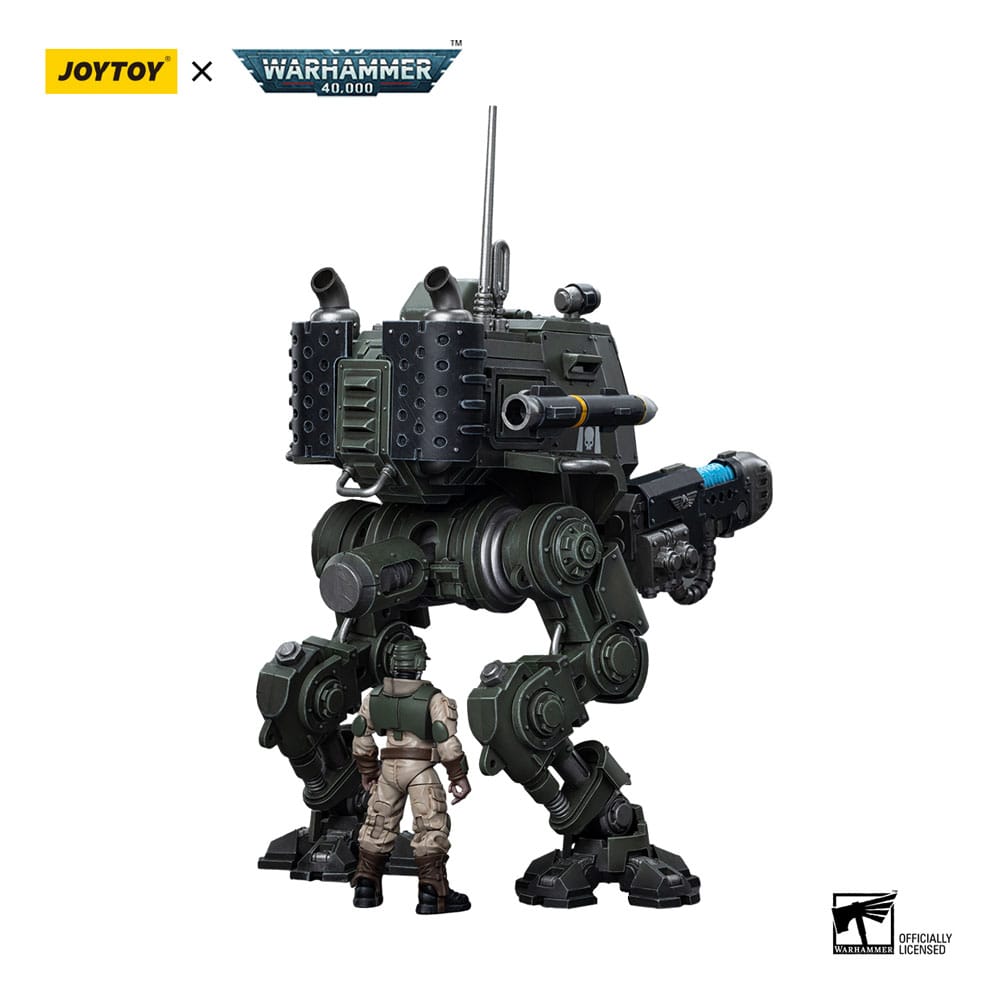 Warhammer 40k Actionfigur 1/18 Astra Militarum Cadian Armoured Sentinel 12 cm