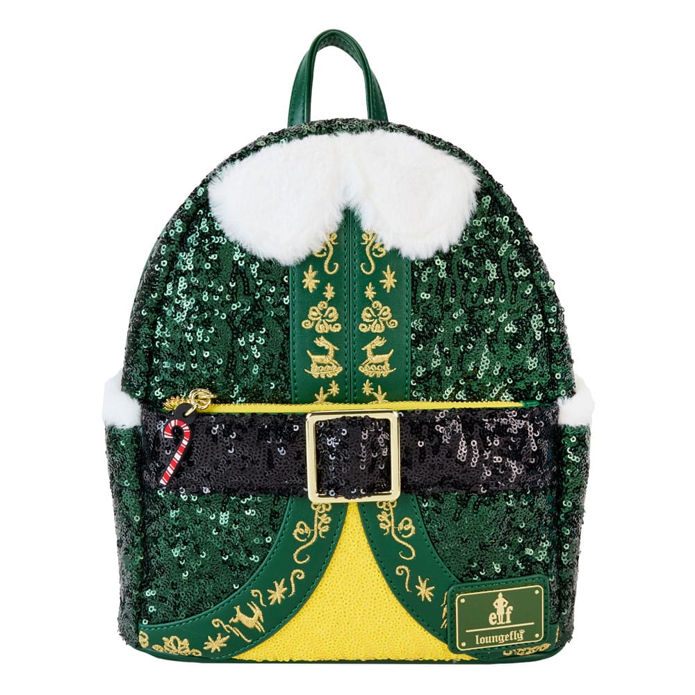 Buddy - The Christmas Elf by Loungefly Mini Backpack Buddy Sequin Cosplay