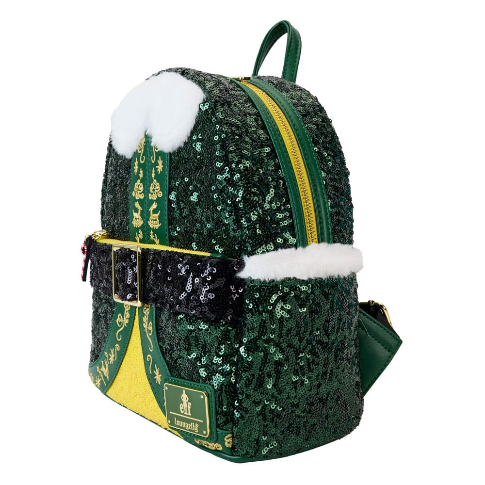 Buddy - The Christmas Elf by Loungefly Mini Backpack Buddy Sequin Cosplay