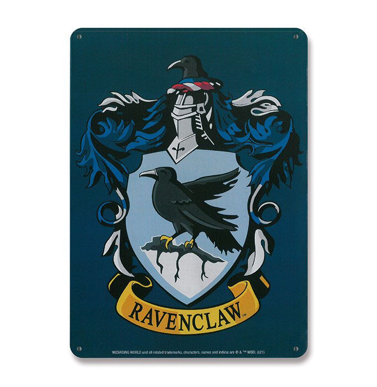 Harry Potter tin sign Ravenclaw 15 x 21 cm