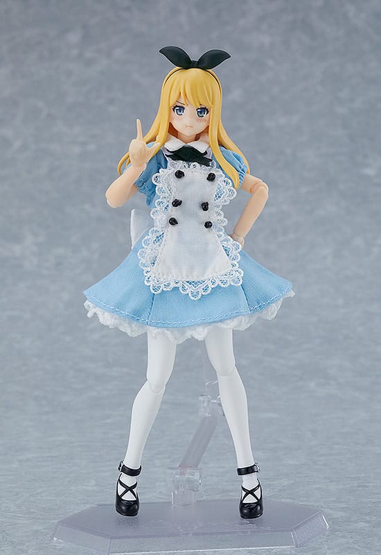 Original Character Figma Actionfigur Female Body (Alice) with Dress and Apron Outfit 13 cm