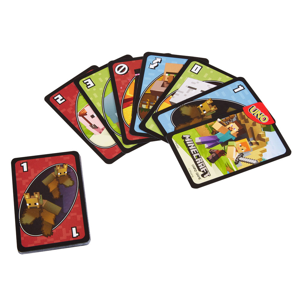 Minecraft UNO Kartenspiel