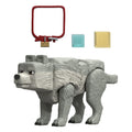 Ein Minecraft Film Actionfigur Dennis der Wolf 10 cm