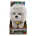 Ein Minecraft Film Plüschfigur mit Sound Dennis der Wolf 20 cm