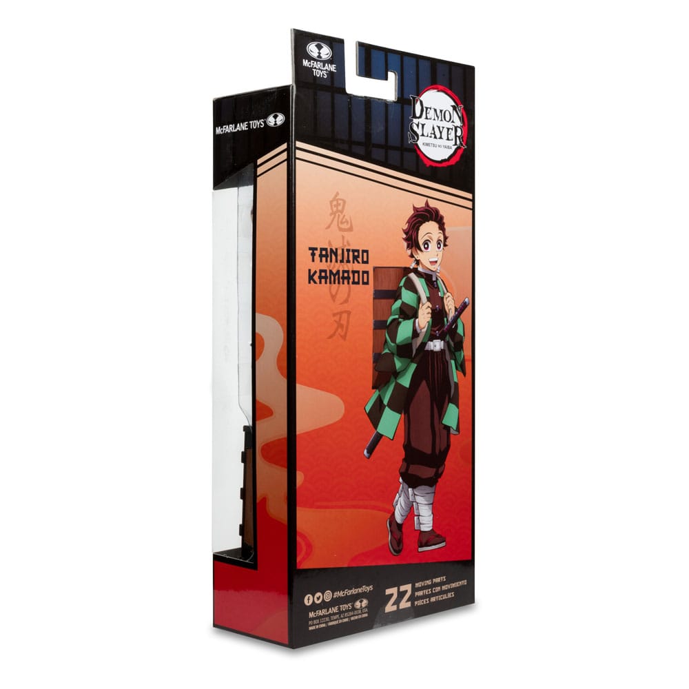 Demon Slayer: Kimetsu no Yaiba Actionfigur Tanjiro Kamado (with Nezuko Box) (Season 3) 18 cm