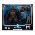 DC Justice League Monsterverse DC Multiverse Action Figures 2-Pack Batman &amp; Kong 29cm