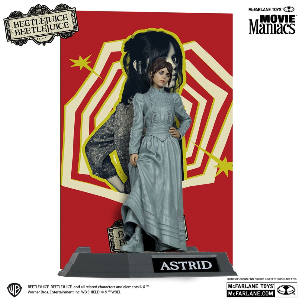 Beetlejuice Movie Maniacs PVC Statues Assortment (6)