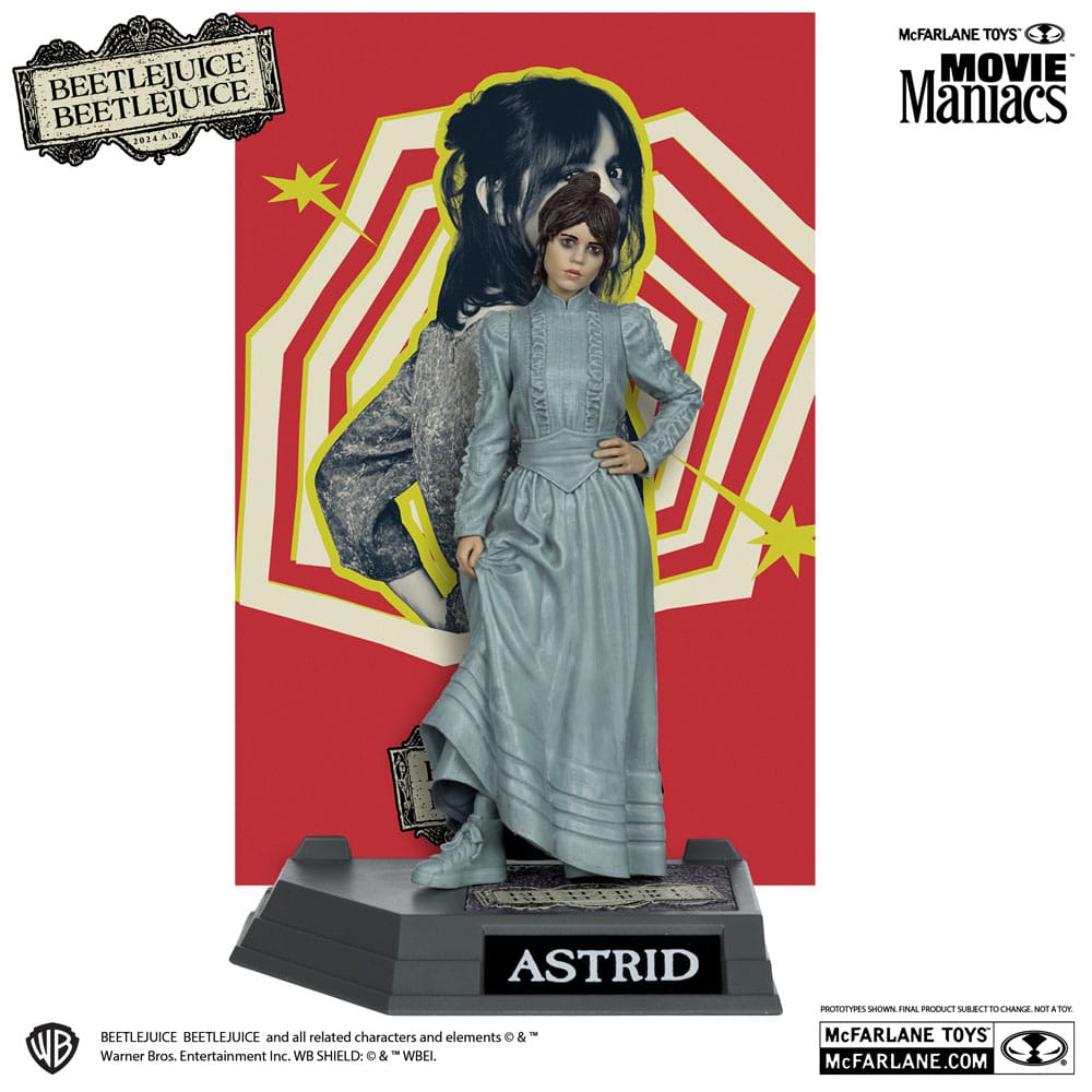 Beetlejuice Movie Maniacs PVC Statues Assortment (6)