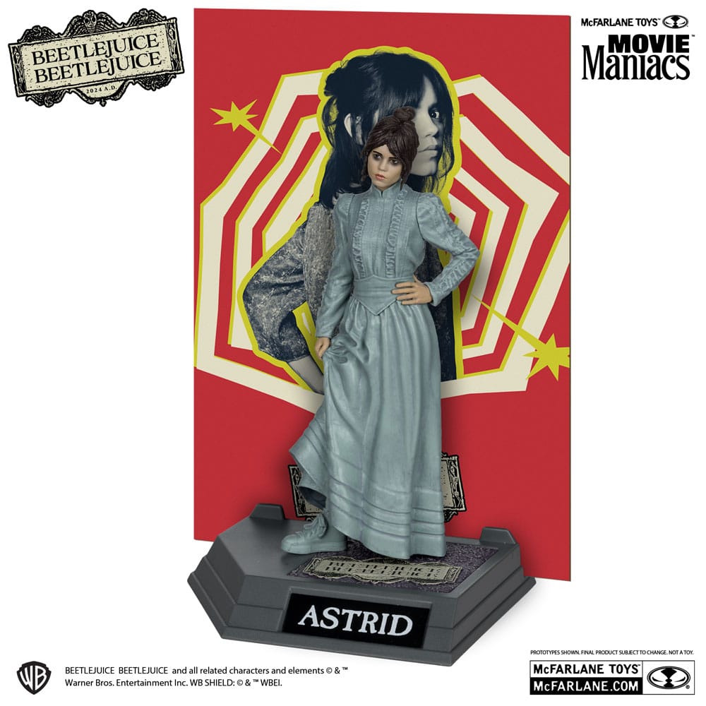 Beetlejuice Movie Maniacs PVC Statues Assortment (6)