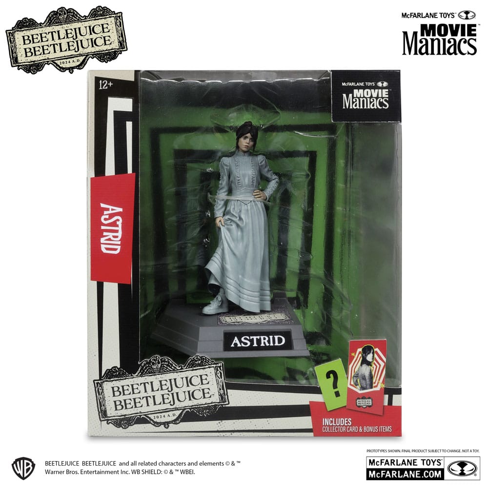 Beetlejuice Movie Maniacs PVC Statues Assortment (6)