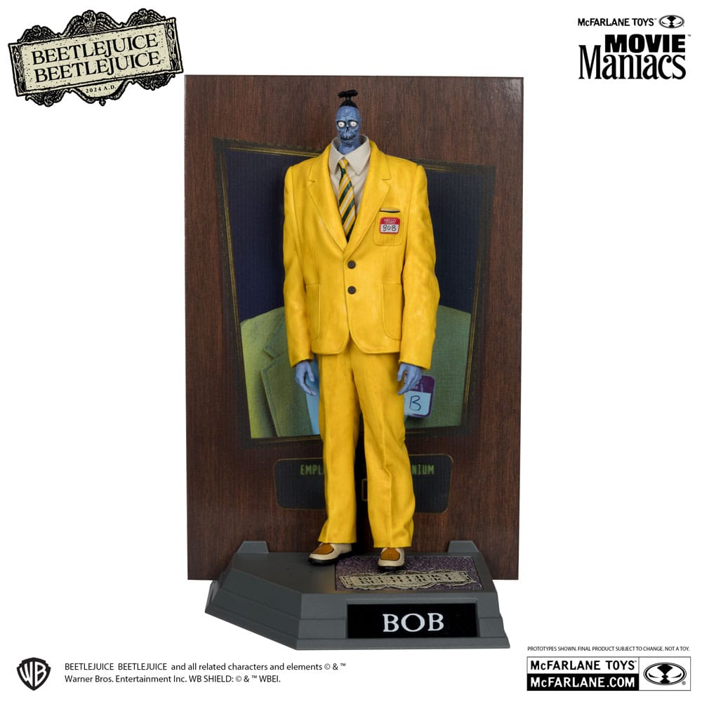Beetlejuice Movie Maniacs PVC Statues Assortment (6)