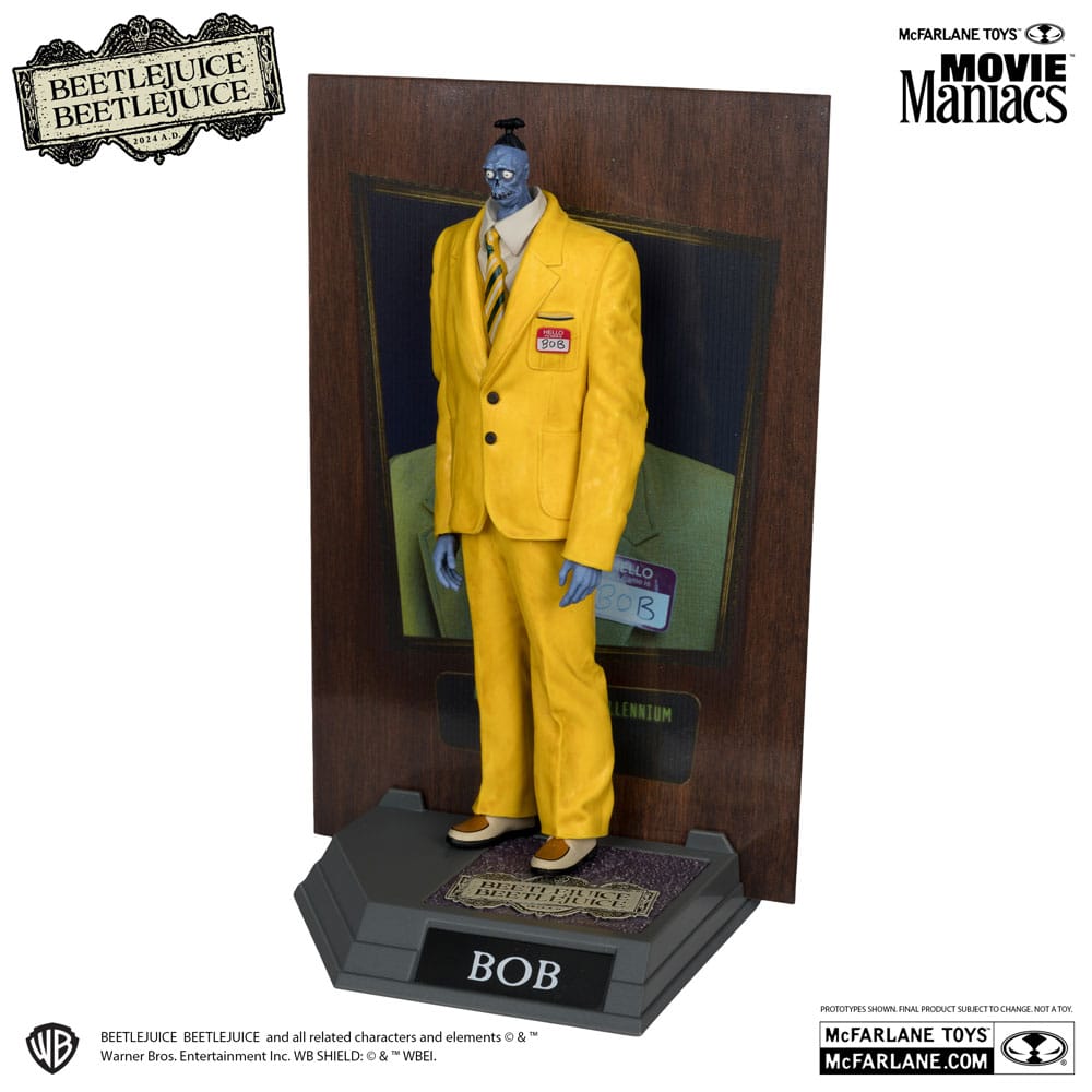 Beetlejuice Movie Maniacs PVC Statues Assortment (6)