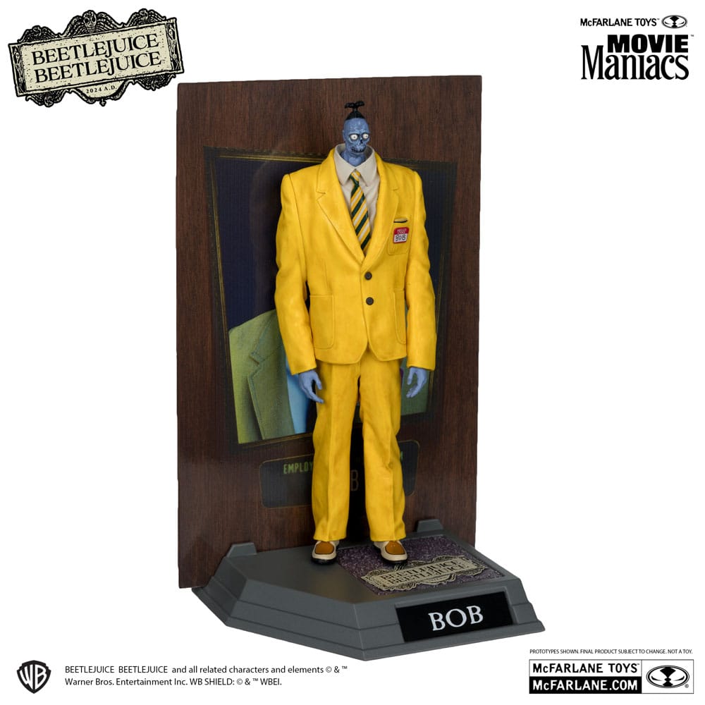 Beetlejuice Movie Maniacs PVC Statues Assortment (6)