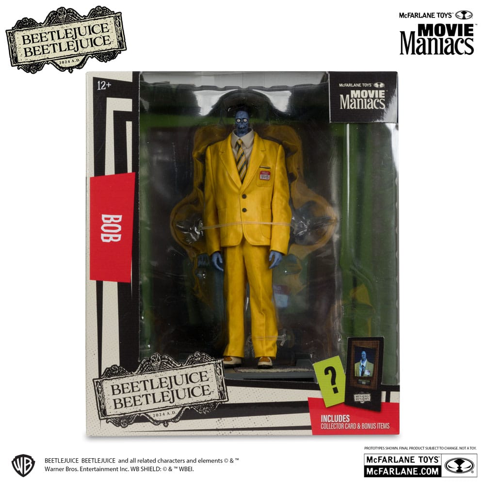 Beetlejuice Movie Maniacs PVC Statues Assortment (6)