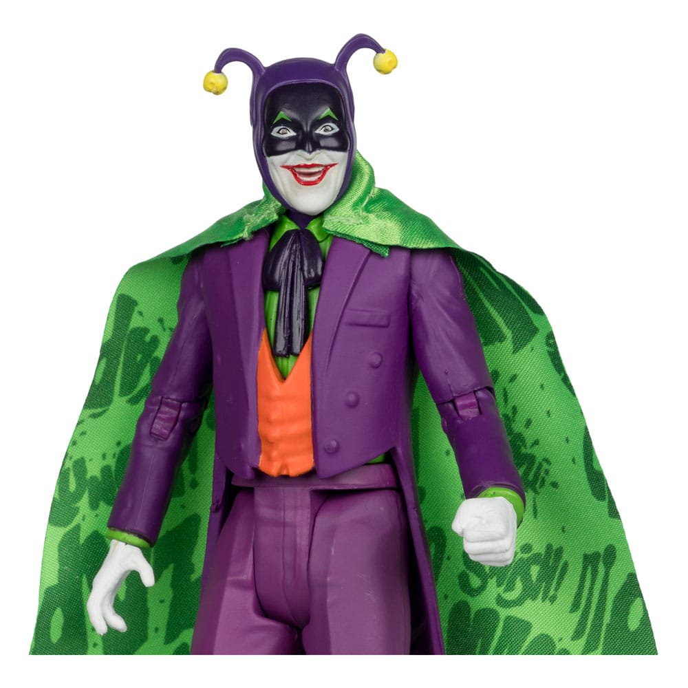 DC Retro Action Figure and Vehicle Batman 66 Batmobile with Joker (Gold Label)