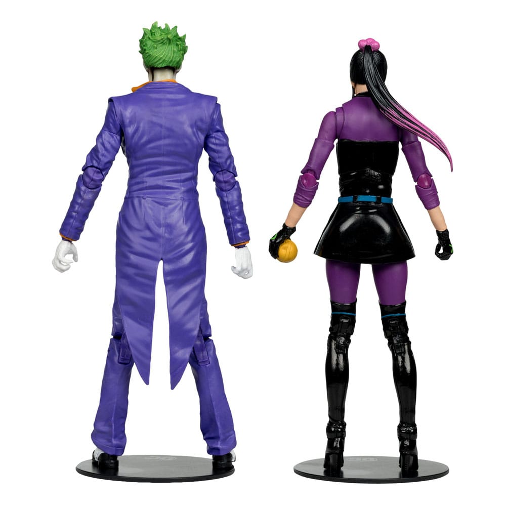 DC Multiverse Actionfiguren 2er-Pack The Joker & Punchline 18 cm