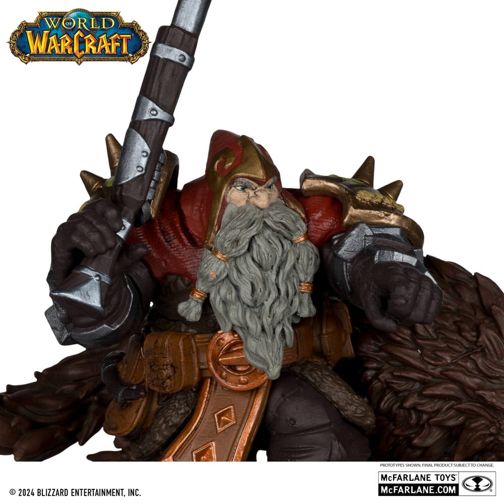 World of Warcraft PVC Statuen 2er-Pack 1/12 Dwarf Hunter: Beast Master & Pandaren: Monk (Gold Label) 15 cm