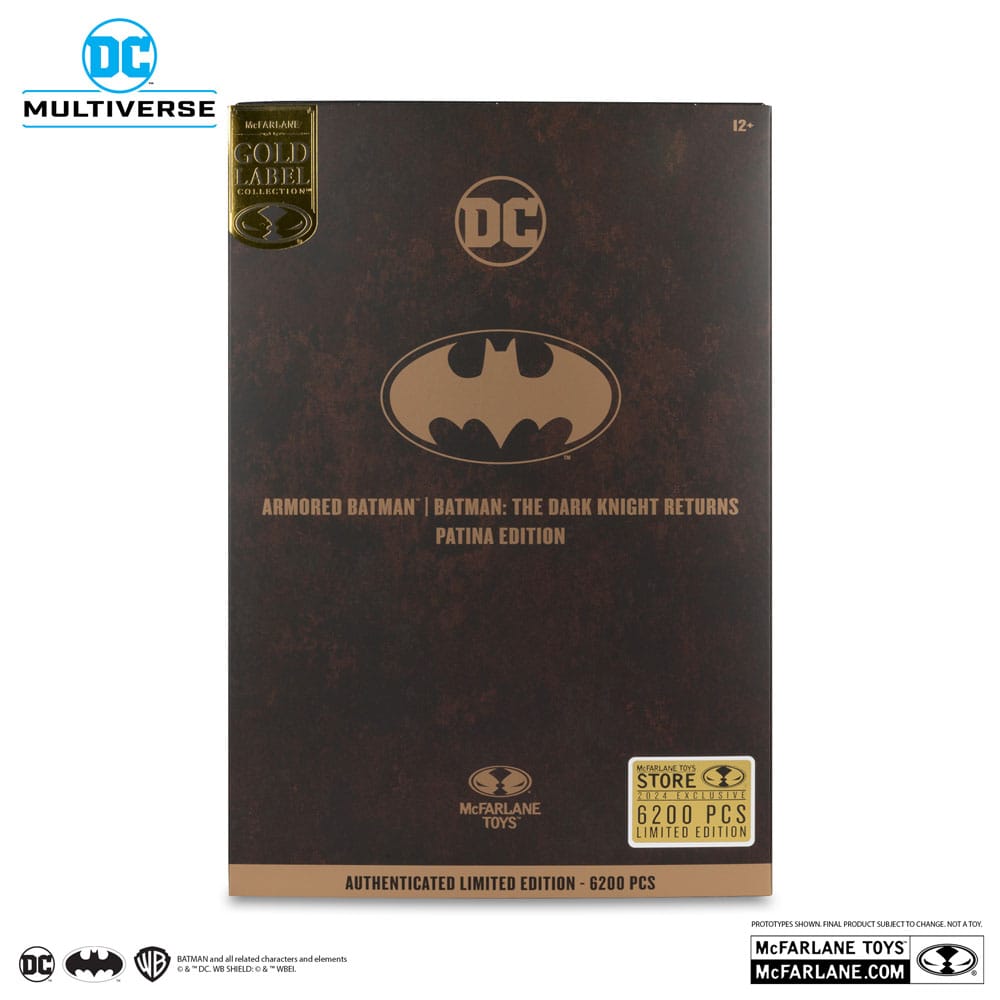 DC Multiverse Actionfigur Armored Batman (Batman: The Dark Knight Returns) Patina Edition (Gold Label) 18 cm