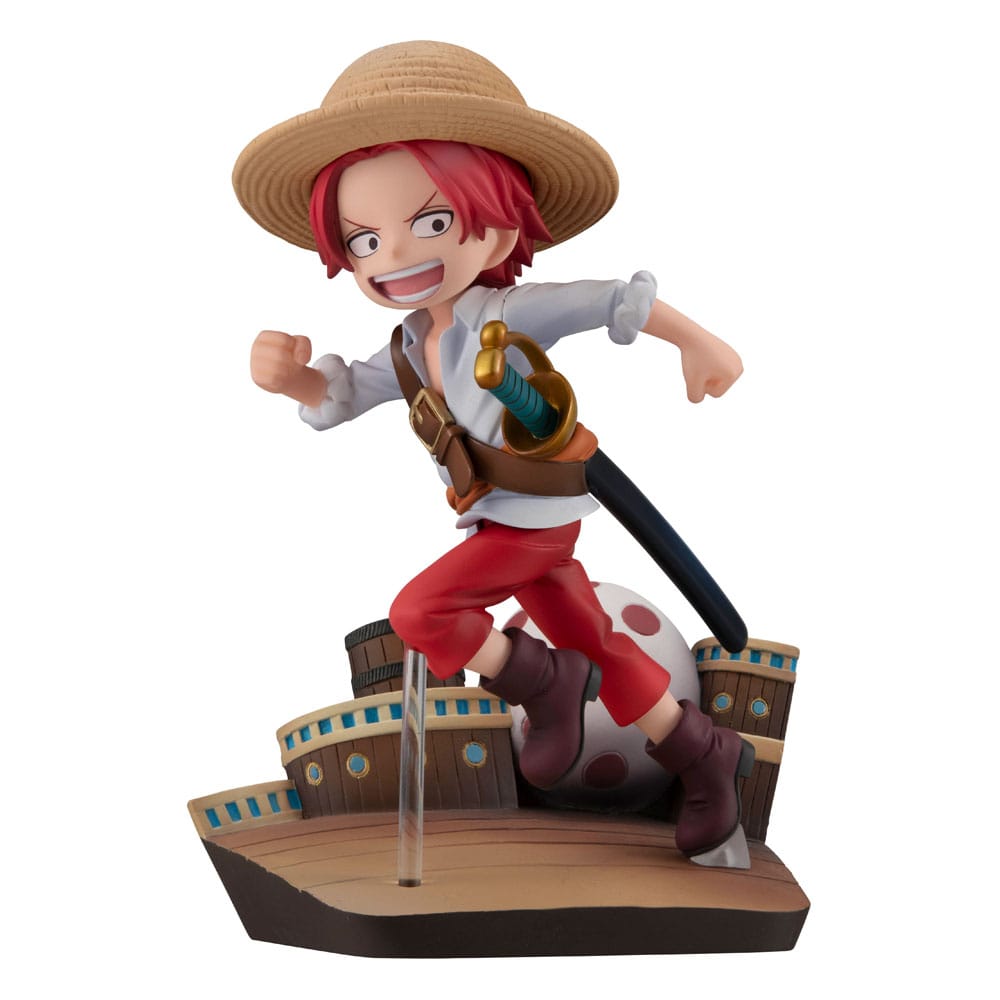 One Piece GEM Series PVC Statue Shanks Run! Run! Run! 13cm