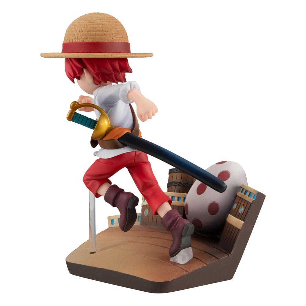 One Piece GEM Series PVC Statue Shanks Run! Run! Run! 13cm