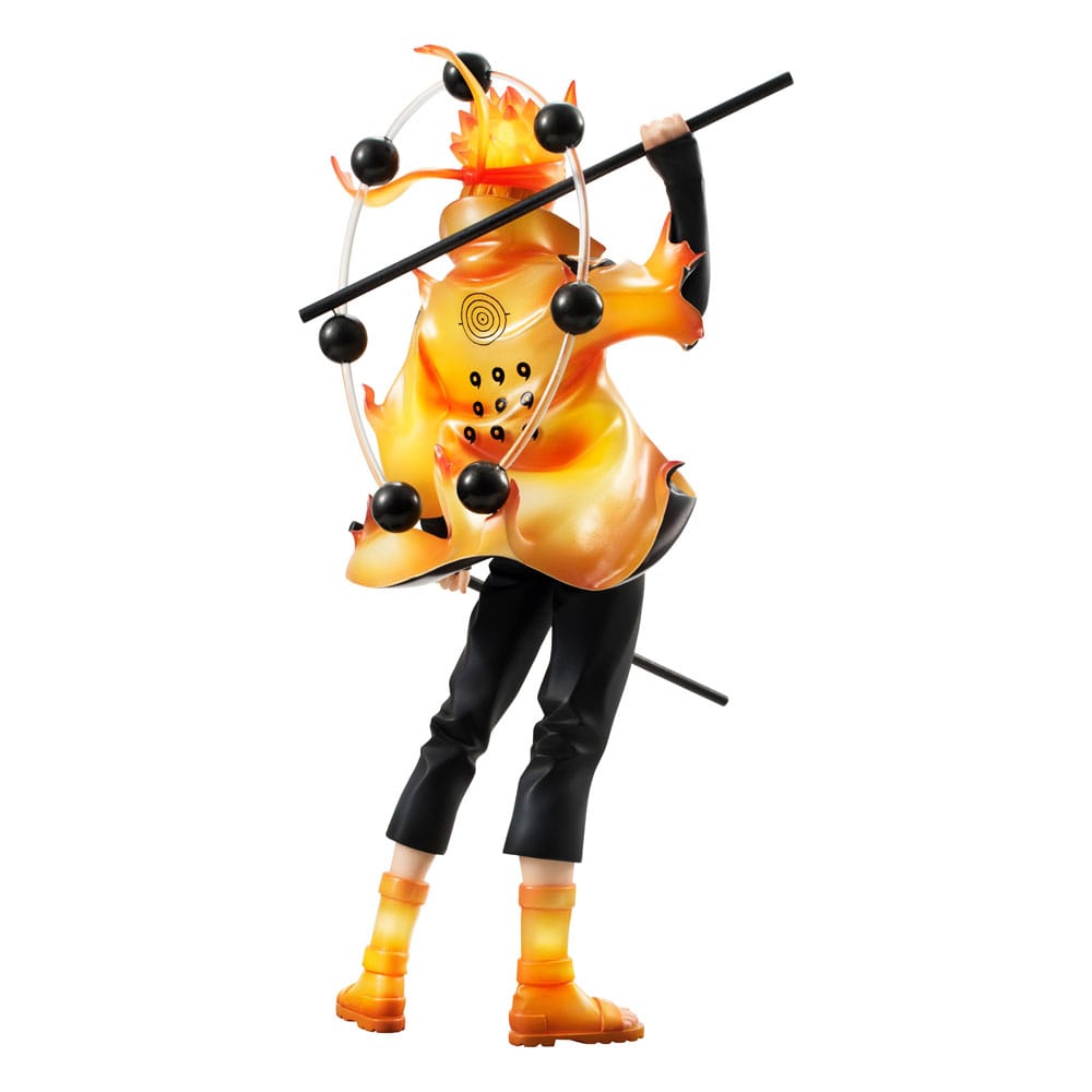 Naruto Shippuden GEM Series PVC Statue Naruto Uzumaki Six Paths Sage Mode 15th Anniversary Ver. 22cm