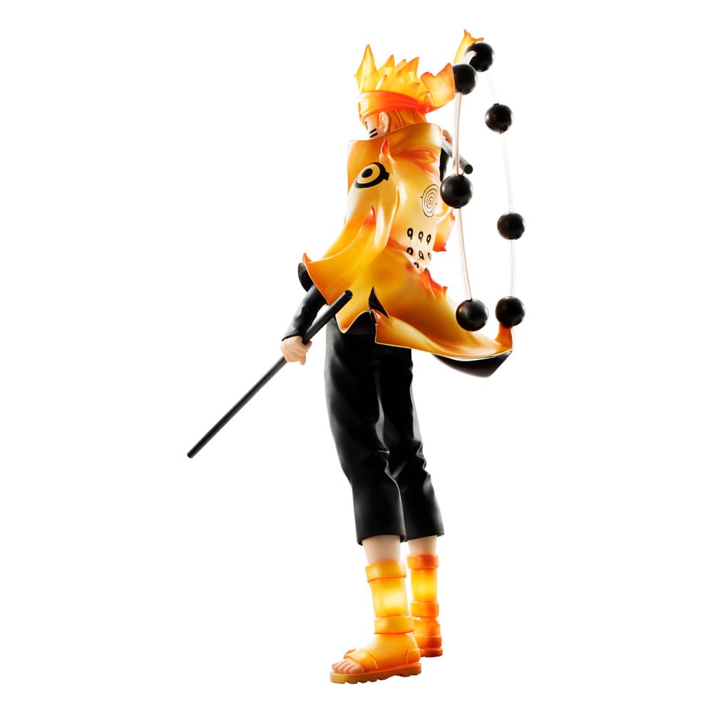 Naruto Shippuden GEM Series PVC Statue Naruto Uzumaki Six Paths Sage Mode 15th Anniversary Ver. 22cm