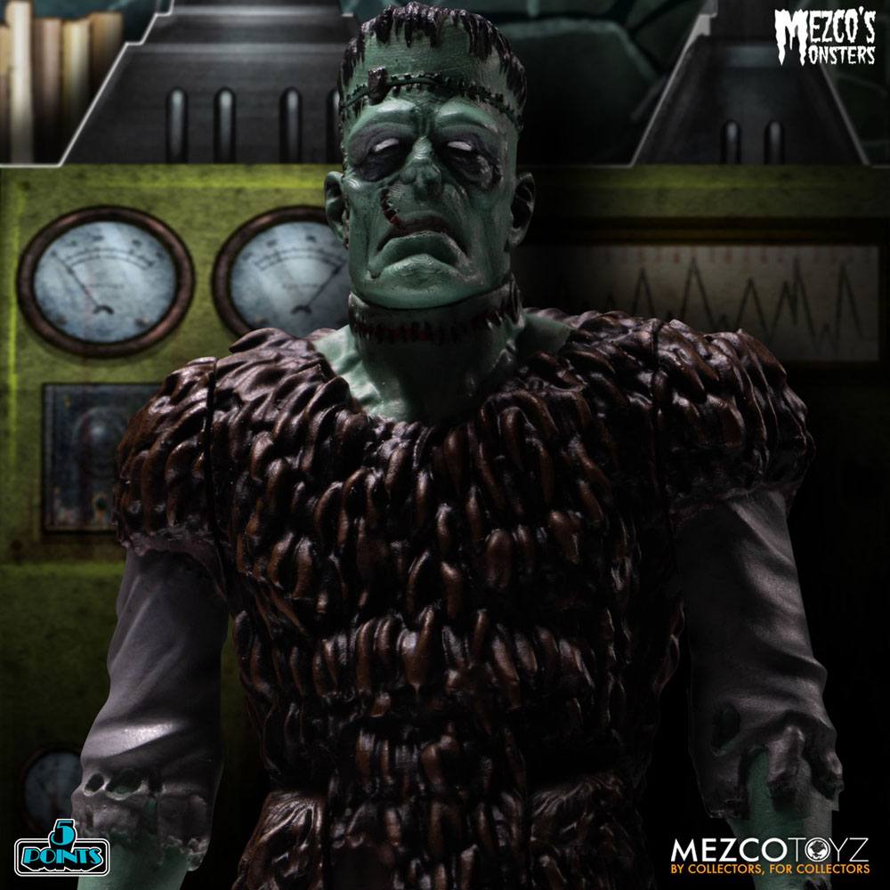 Mezco's Monsters 5 Points Action Figures Tower of Fear Deluxe Box Set 9 cm