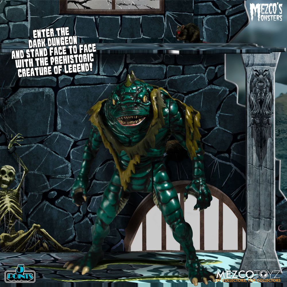 Mezco's Monsters 5 Points Action Figures Tower of Fear Deluxe Box Set 9 cm