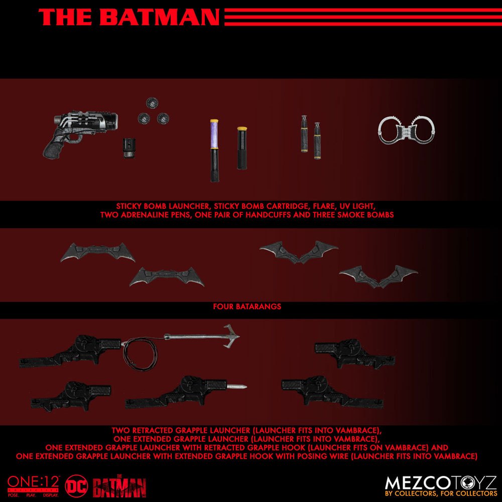 The Batman Actionfigur 1/12 The Batman 17 cm