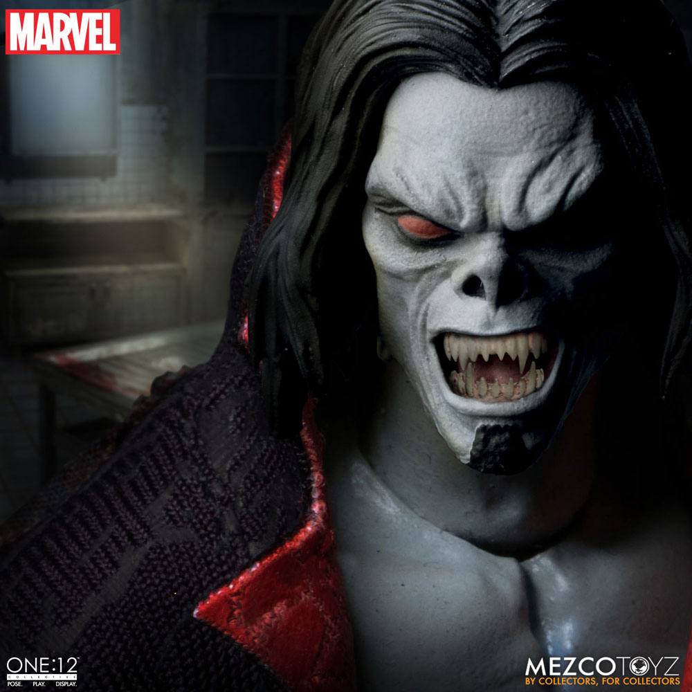 Marvel Universe Action Figure with Light-Up Function 1/12 Morbius 17 cm